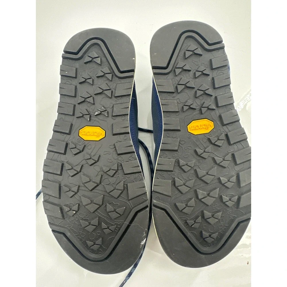 The North Face Glenclyffe Low Blue Navy Vibram Hiking Shoes Mens 5.5 Sample
